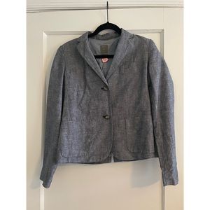 Loft Chambray Blazer